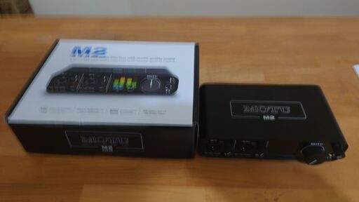 MOTU M2  国内正規品 オヤイデUSBケーブル付き 中古美品