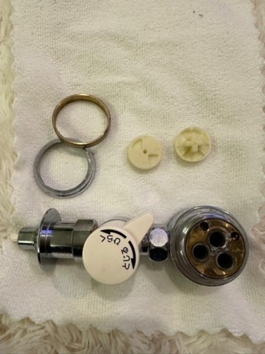 SANEI(三栄水栓) B98-AU1 シングル混合栓用分岐アダプター