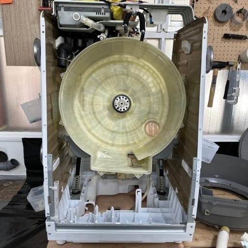 完全分解洗浄済み　送料無料　取り付け無料　保証6ヶ月　修理対応可能　ドラム式洗濯機　04