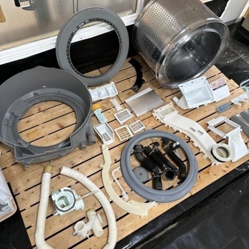 完全分解洗浄済み　送料無料　取り付け無料　保証6ヶ月　修理対応可能　ドラム式洗濯機　04