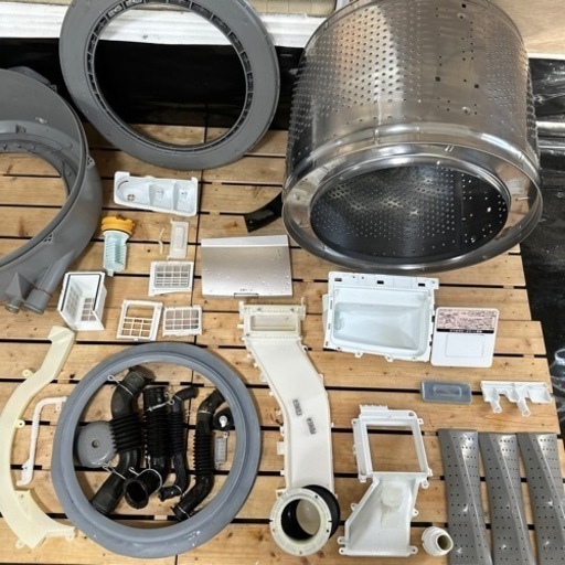 完全分解洗浄済み　送料無料　取り付け無料　保証6ヶ月　修理対応可能　ドラム式洗濯機　04