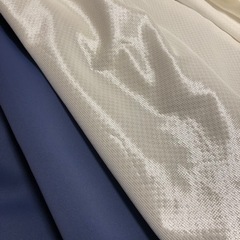 【決まりました】1級遮光　カーテン、レース4枚セット　ネイビーブルー　135センチの画像