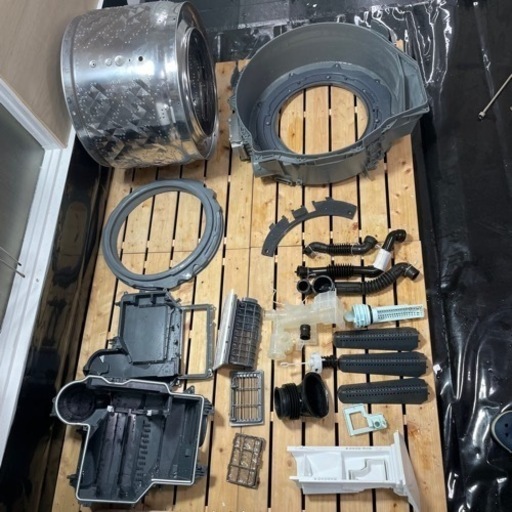 完全分解洗浄済み　送料無料　取り付け無料　保証6ヶ月　修理対応可能　ドラム式洗濯機　07