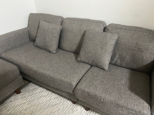 ソファ 三人掛け カウチ コーナー カウチソファー 3人掛け　北欧 ローソファー