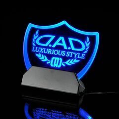 💥D.A.D　ギャルソン　LEDナイトサイン　ブルー【GE038...