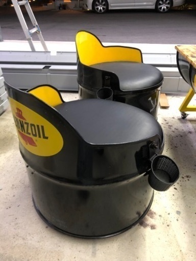 ドラム缶リメイクテーブルセット