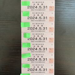【最新：手渡し可】神奈川中央交通 株主優待券 10枚　期限202...