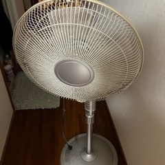 大きな扇風機、日時、時間記入をお願いします