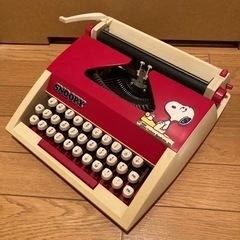 レア物　スヌーピー　タイプライター　英字
