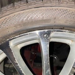 出品期間一カ月！225/45R18スタッドレスタイヤホイールセット！