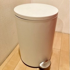 【0円】Fran fran ミニヨン ダスト ビン 12L ホワイト