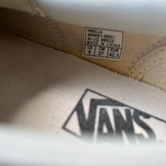 VANS チェック柄　靴27cmの画像