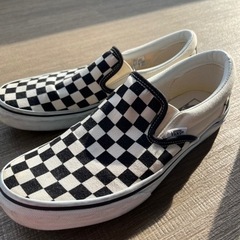 VANS チェック柄　靴27cmの画像