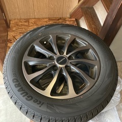 YOKOHAMA iceGUARD iG70 185/65R15 2021年製 4本セットスタッドレスタイヤ　アルミホイール