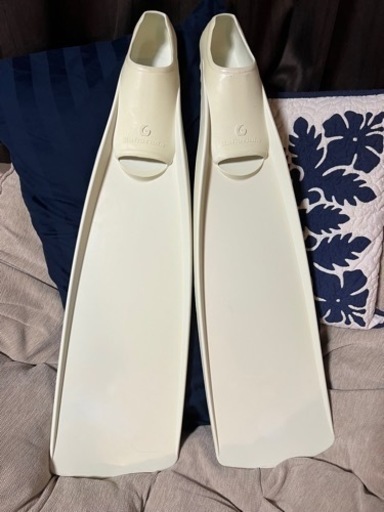 <値下げ>バラクーダ　白　フィン　Sサイズ　GULL ガルフィン　値下げ