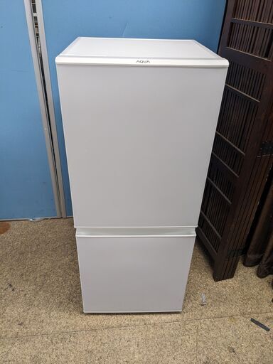 AQUA 2ドア冷凍冷蔵庫 126L 2021年製 AQR-13E8
