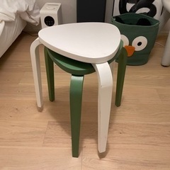 【半額以下】IKEA スツール KYRRE シルレ 白の画像