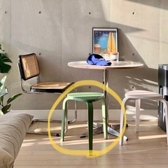 【半額】IKEA スツール KYRRE シルレ 緑