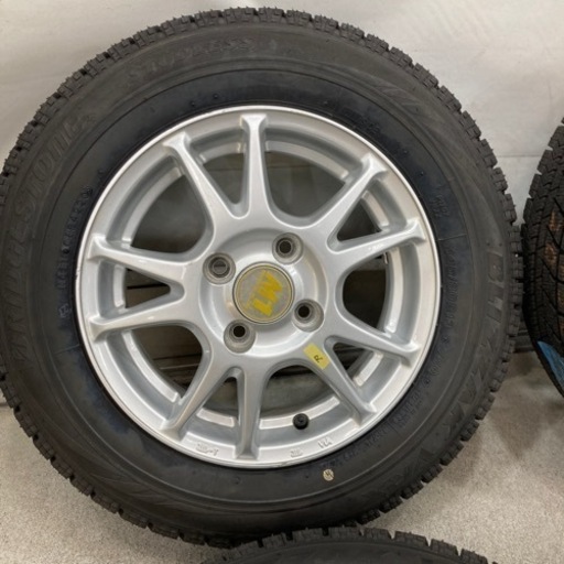 スタッドレスタイヤ　145/80R13  VRX    155/65R14互換サイズ