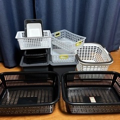 カゴ色々セット500円