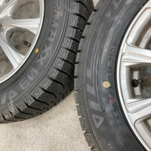 決まりました。スタッドレス　165/70R14   22年製　ウインターマックス03   175/65R15互換サイズ　