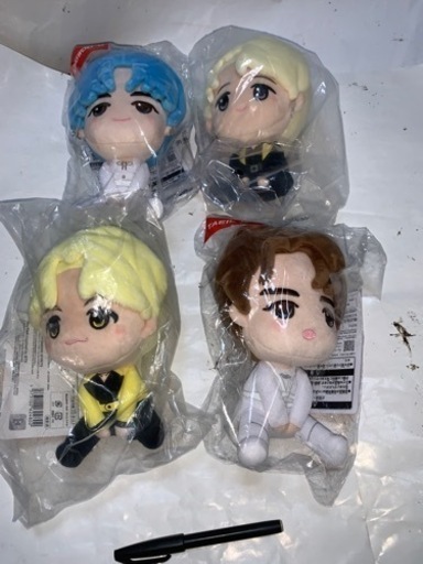Tinytan タイニータン　BTS バンタン　一番くじ　ぬいぐるみ　4個セット