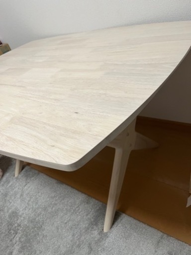 解体から希望・リビングダイニングテーブル(リラックスワイド120 WW)