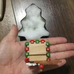 未使用　クリスマス紙立ての画像