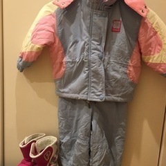 スキーウェアとブーツ　セット