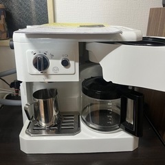 デロンギ コンビコーヒーメーカー [BCO410J-W] ホワイト | delonghi 公式 コーヒーメーカー