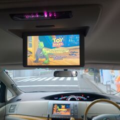 エスティマ　2.4アエラスGエディション　H20　車検7/4　走行80000ｋ　純正HDDナビ（パノラミックサラウンド）＆フルセグTV＆純正フリップダウン＆カラーバックカメラ 　ETC　両側パワースライド　17ＡＷ　キセノン　7人乗り　禁煙車の画像