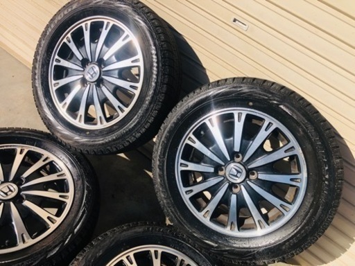 冬タイヤ 175/65R15 純正アルミ付ブリザック 4本組