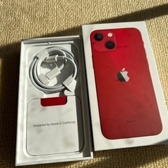 iPhone 13mini 128GB レッド 極美品