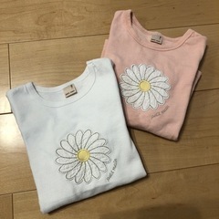 プティマイン  長袖Tシャツ　120cm  2枚セット