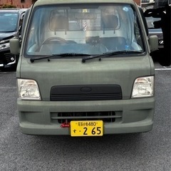 スバル　サンバー　4WD 5MT