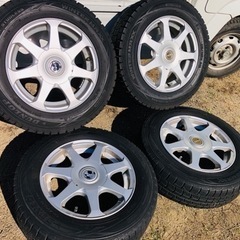冬タイヤ 175/70R14 アルミ付き