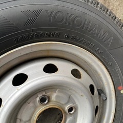 【お取引中】ヨコハマ　アイスガードスタッドレスタイヤ　ホイール4本セットの画像