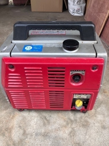 終わりました。ホンダ発電機EM400