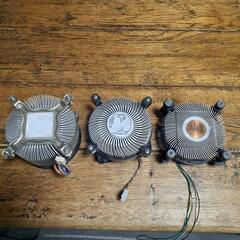 【ジャンク】CPUファン 3個の画像