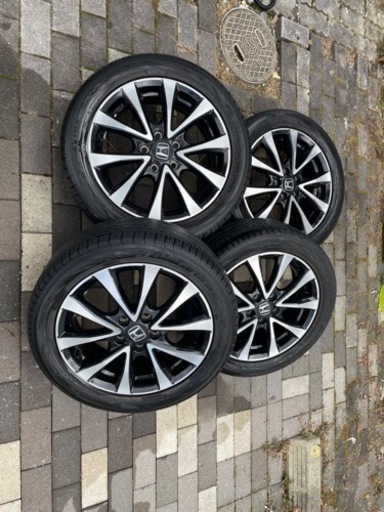 ステップワゴンRK ホイールタイヤナットセット