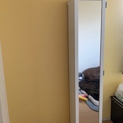 【決まりました】ミラー付き本棚