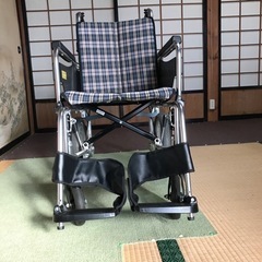 室内用車椅子　　60キロ前後の方なら、外のお散歩もできます。の画像