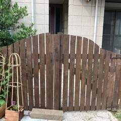 手作り門扉