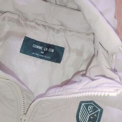 COMME CA ISM/コムサイズム☆ベージュアウターコート［９０サイズ］の画像