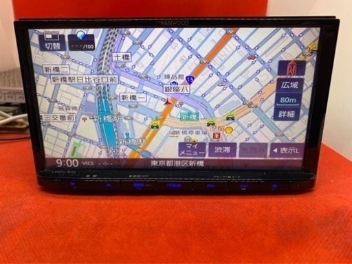 KENWOOD 2023年秋地図　MDV-L404新品バックカメラ付きフルセット　せ3