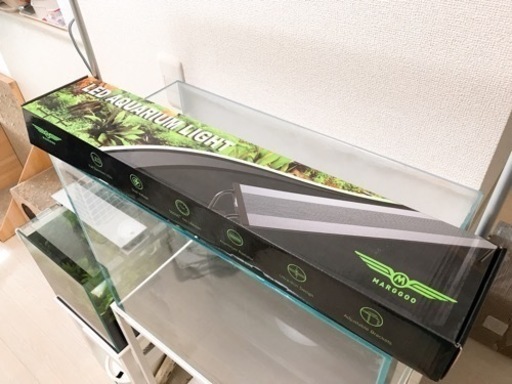 60㎝水槽用LEDライト、ライトスタンド