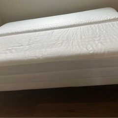 譲渡済】無印良品 脚付マットレス スモール×2台セット【クイーンサイズ】