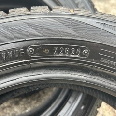 中古　溝7〜8mm スタッドレスタイヤ4本　155/65R13 winter maxx 02 の画像