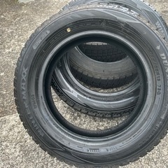 中古　溝7〜8mm スタッドレスタイヤ4本　155/65R13 winter maxx 02 の画像