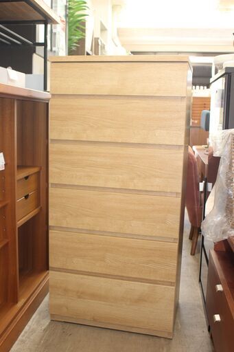 ★特別価格 美品 大幅値下げ★NITORI ニトリハイチェスト（フォウ 60LBR）販売！★大田区配送・品川区 設置無料★店頭取引歓迎！